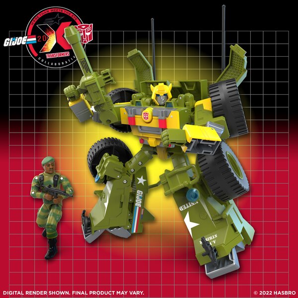 Transformers Mash Up GI Joe Bumblebee A.W.E. Striker Image  (2 of 5)